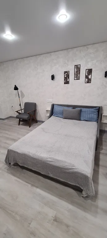 Квартира однокомнатная в переулке Менделеева, 30 м², Ессентуки — спальня, фото 4