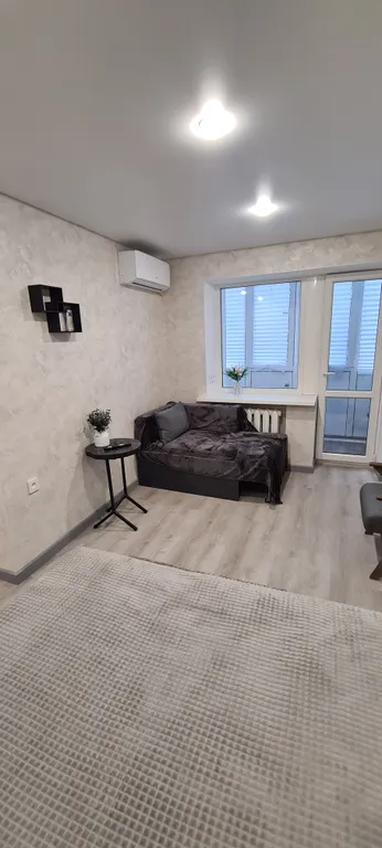 Квартира однокомнатная в переулке Менделеева, 30 м², Ессентуки — спальня, фото 7