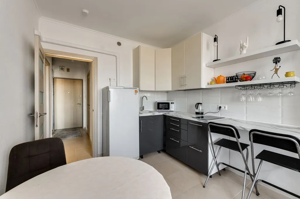 Апартаменты однокомнатные у метро Москва-Сити, 40 м² — фото 12
