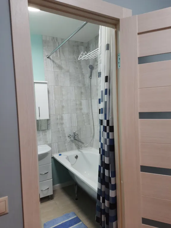 Квартира однокомнатная в Дзержинском, 44 м², Волгоград — ванная комната