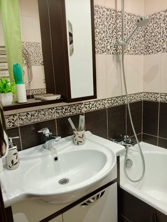 Квартира двухкомнатная на улице Волкова, 55 м², Ростов-на-Дону — ванная комната
