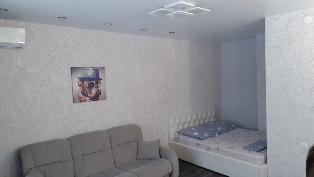 Квартира однокомнатная в Советском, 45 м², Казань — спальня, фото 2