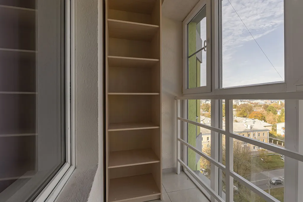 Квартира двухкомнатная у Горьковской, в Кузнечихе, 60 м², Нижний Новгород — вид из окна