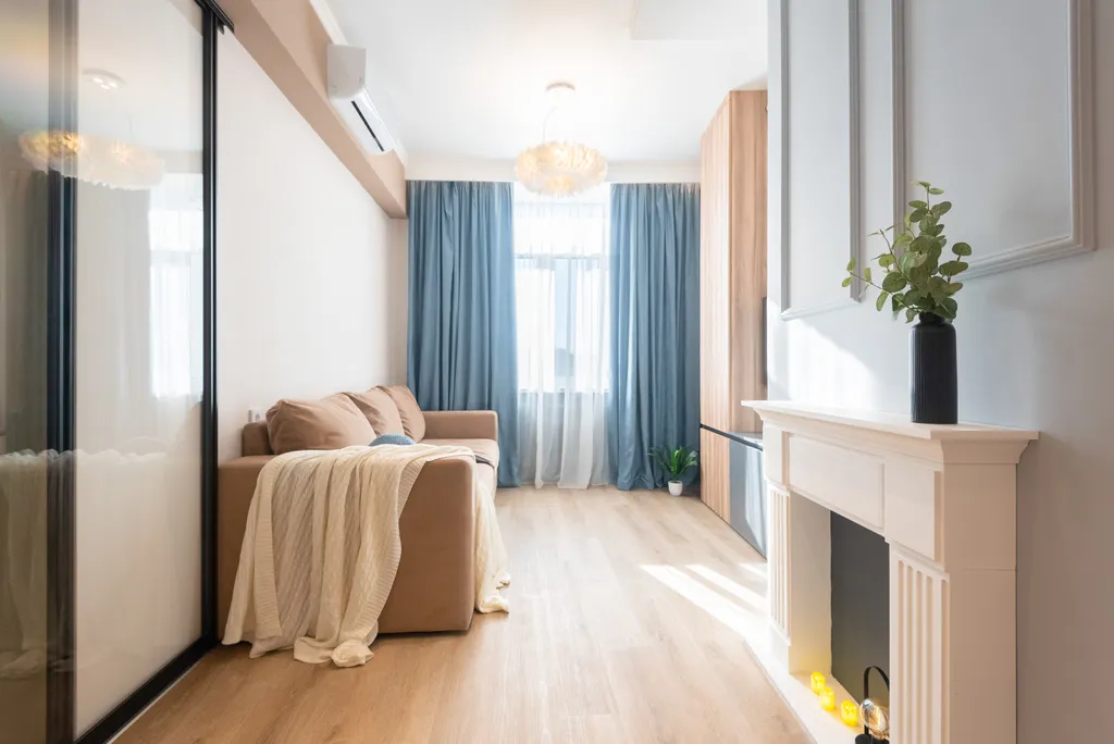 Квартира двухкомнатная у Площади Габдуллы Тукая, в Вахитовском, 45 м², Казань — спальня, фото 6
