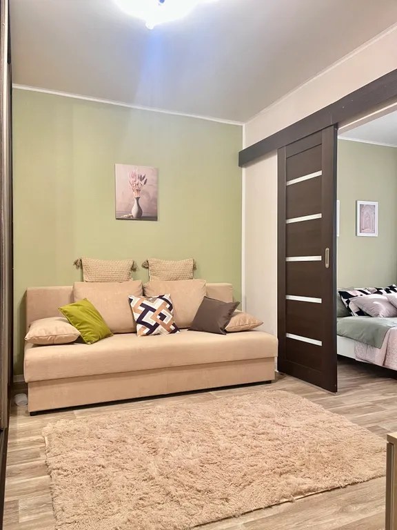 Квартира однокомнатная в Ново-Савиновском, 36 м², Казань — спальня, фото 6