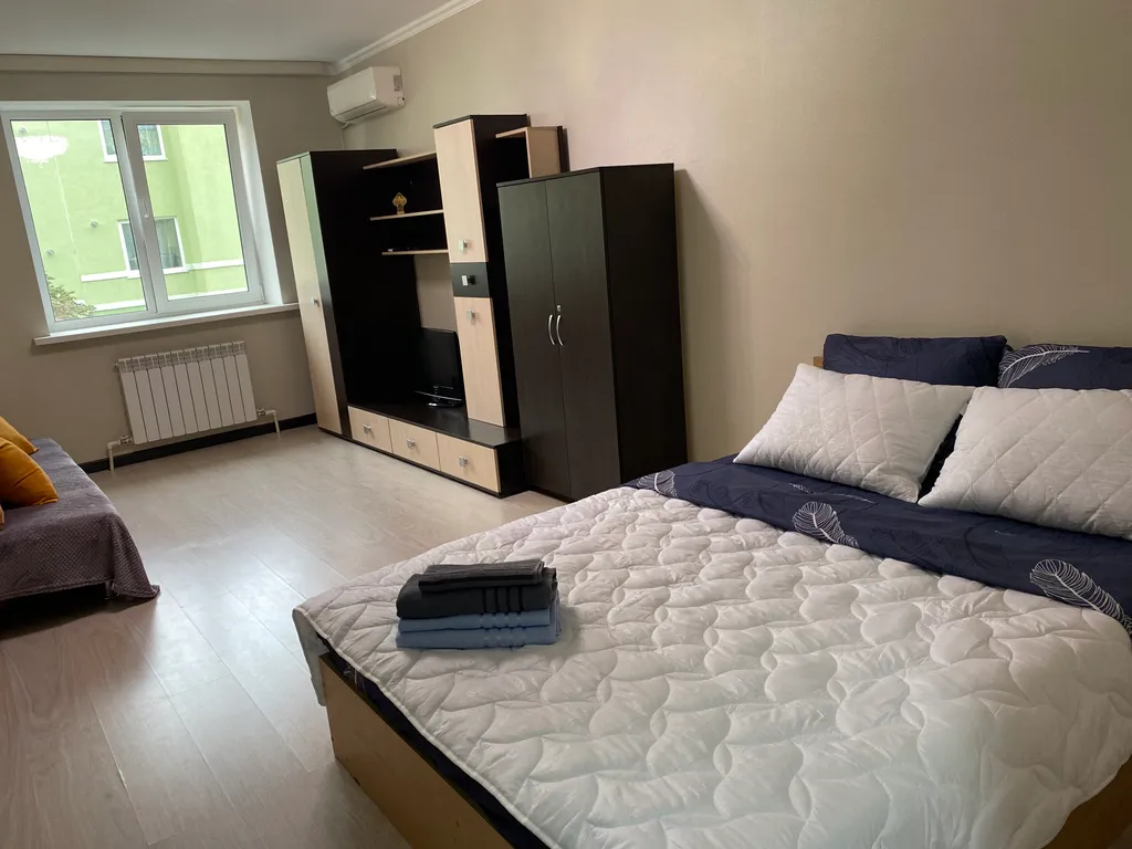 Квартира однокомнатная в Красноглинском, 37 м², Самара — спальня, фото 5