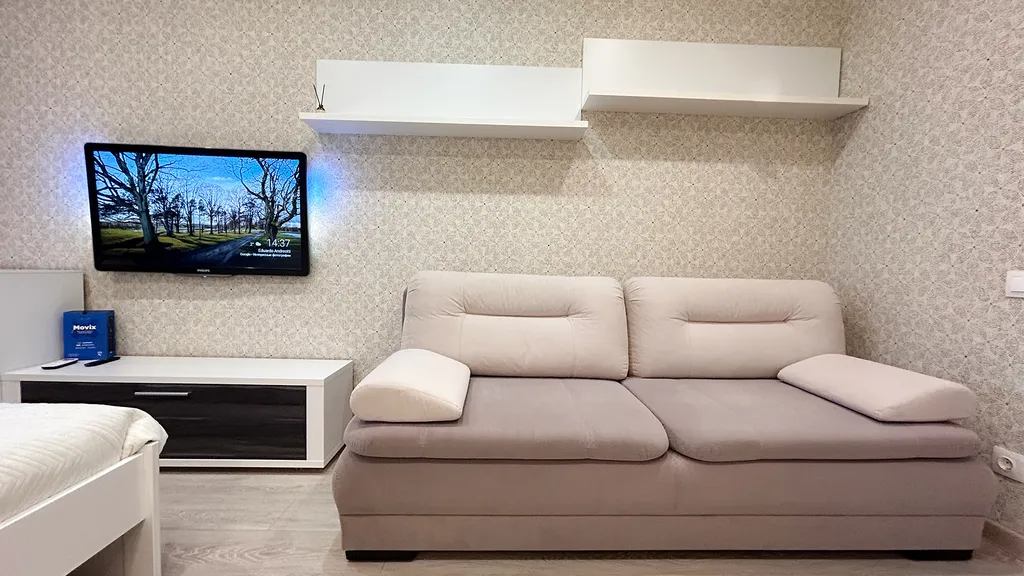 Квартира однокомнатная в переулке Одесском, 40 м², Самара — спальня, фото 3
