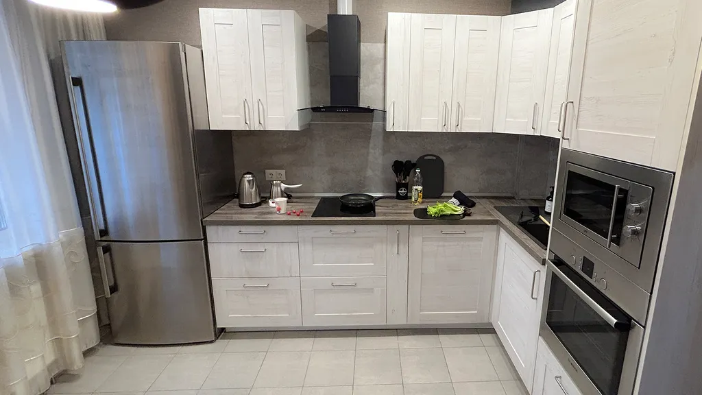 Квартира однокомнатная в переулке Одесском, 40 м², Самара — кухня, фото 7