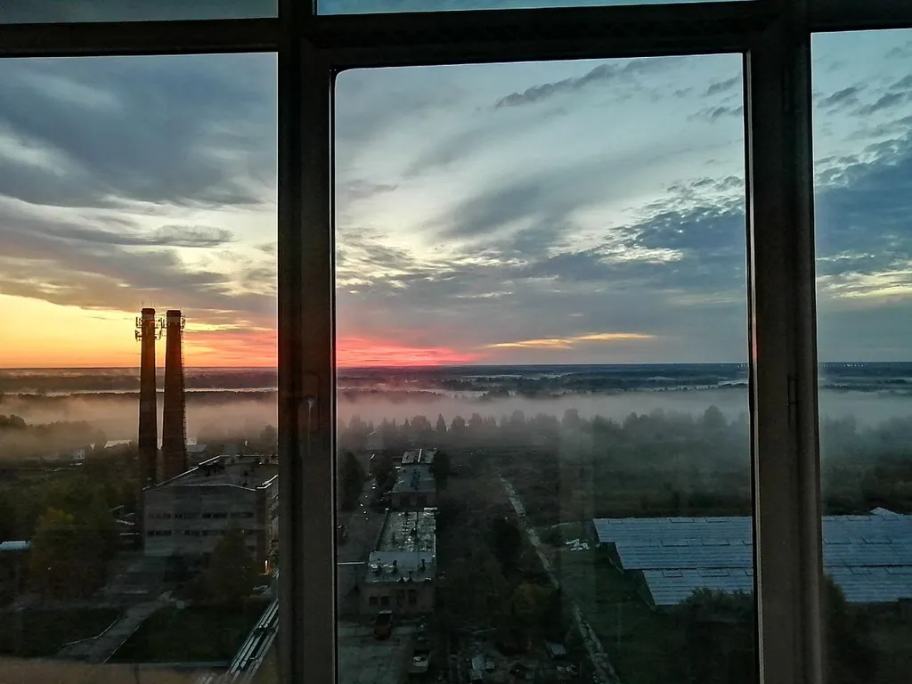 Квартира однокомнатная на улице Тентюковской, 39 м², Сыктывкар — вид из окна, фото 4