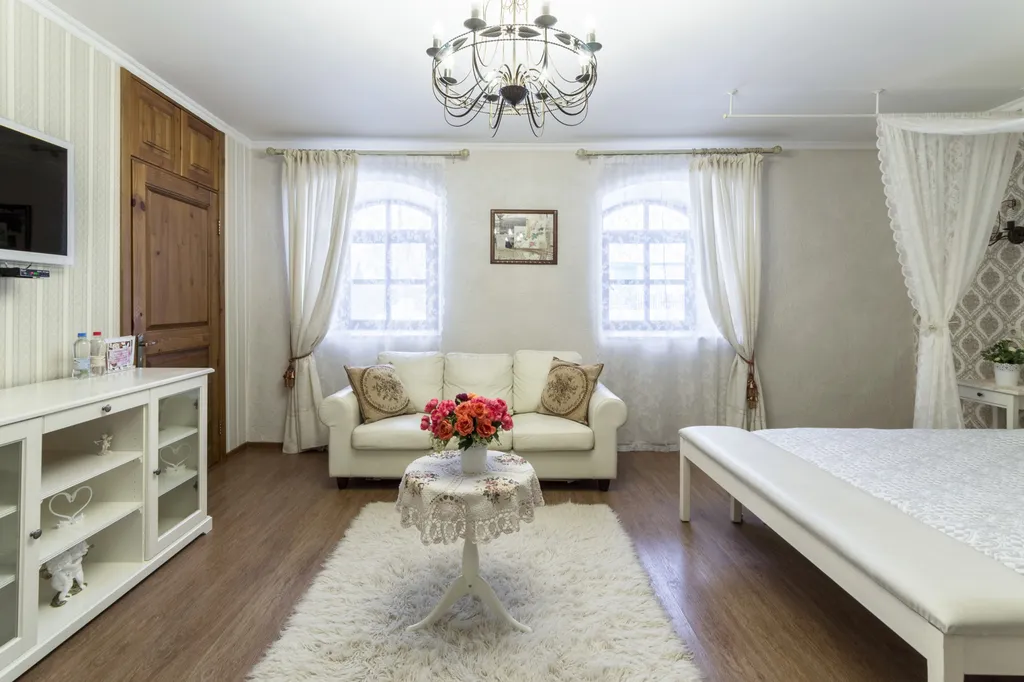 Двухместный номер с 1 кроватью люкс романтический