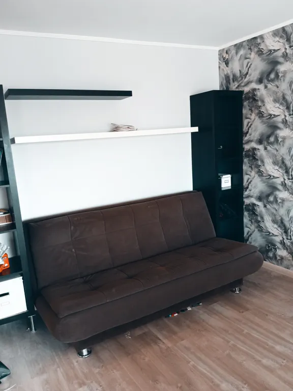 Квартира однокомнатная на проспекте Рижском, 36 м², Псков — спальня, фото 4