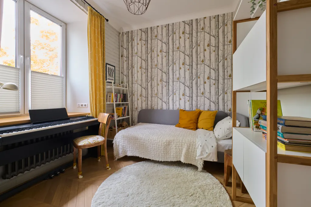 Квартира трёхкомнатная у метро Краснопресненская, 72 м², Москва — спальня, фото 9