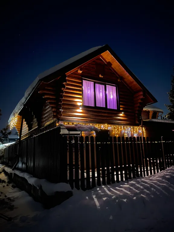 Уютный кедровый дом