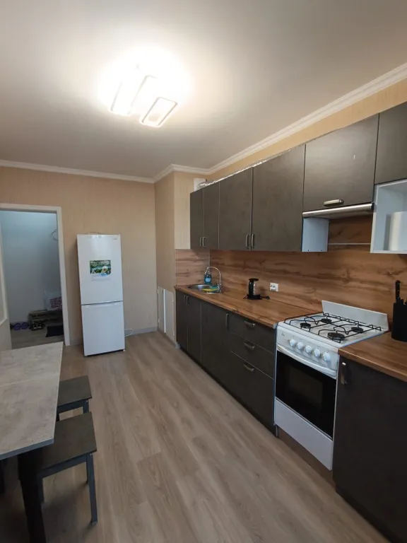 Квартира трёхкомнатная на улице Большой Московской, 81 м², Великий Новгород — кухня, фото 2