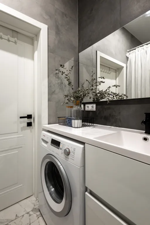 Квартира однокомнатная в Октябрьском, 40 м², Иркутск — ванная комната