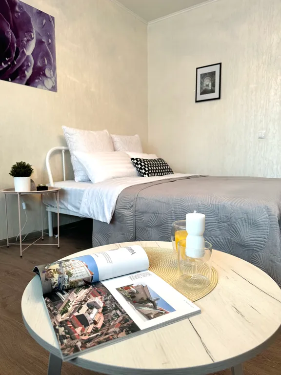 Квартира однокомнатная на улице Красноармейской, 45 м², Йошкар-Ола — спальня, фото 6