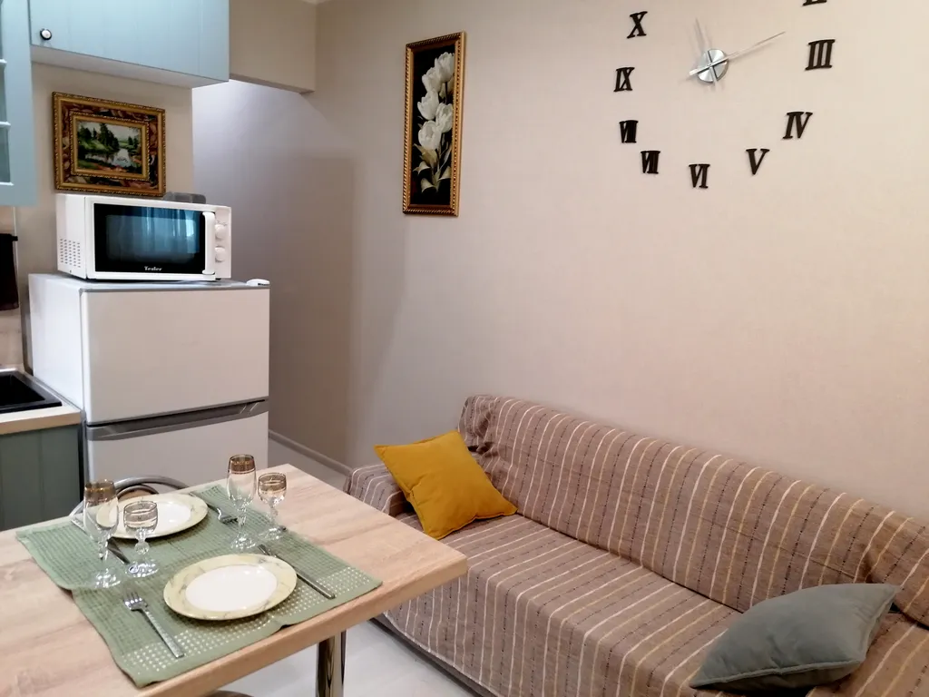 Студия однокомнатная на улице Крупском, 23 м², Батайск — спальня, фото 7