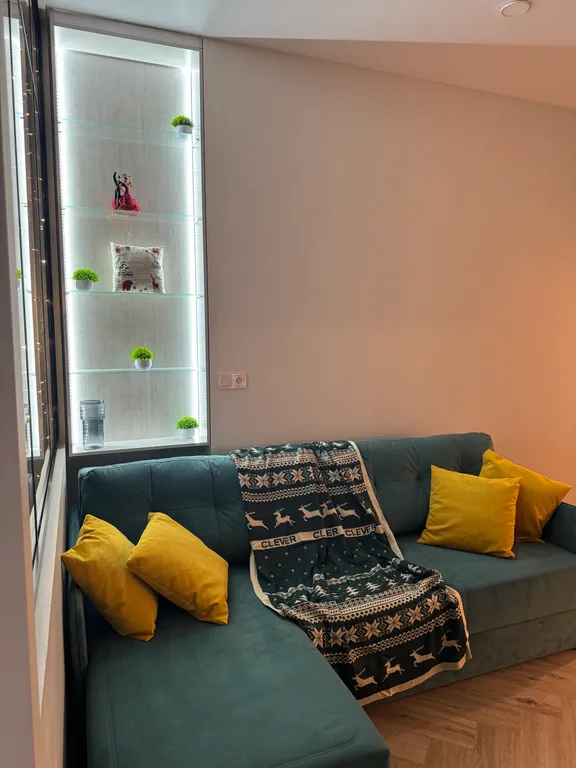 Студия однокомнатная в Нижегородском, 37 м², Нижний Новгород — спальня, фото 2