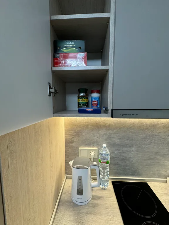 Студия однокомнатная в Нижегородском, 37 м², Нижний Новгород — кухня, фото 7