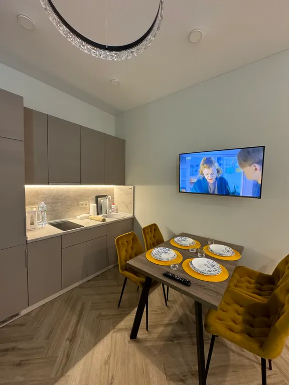 Студия однокомнатная в Нижегородском, 37 м², Нижний Новгород — кухня, фото 4