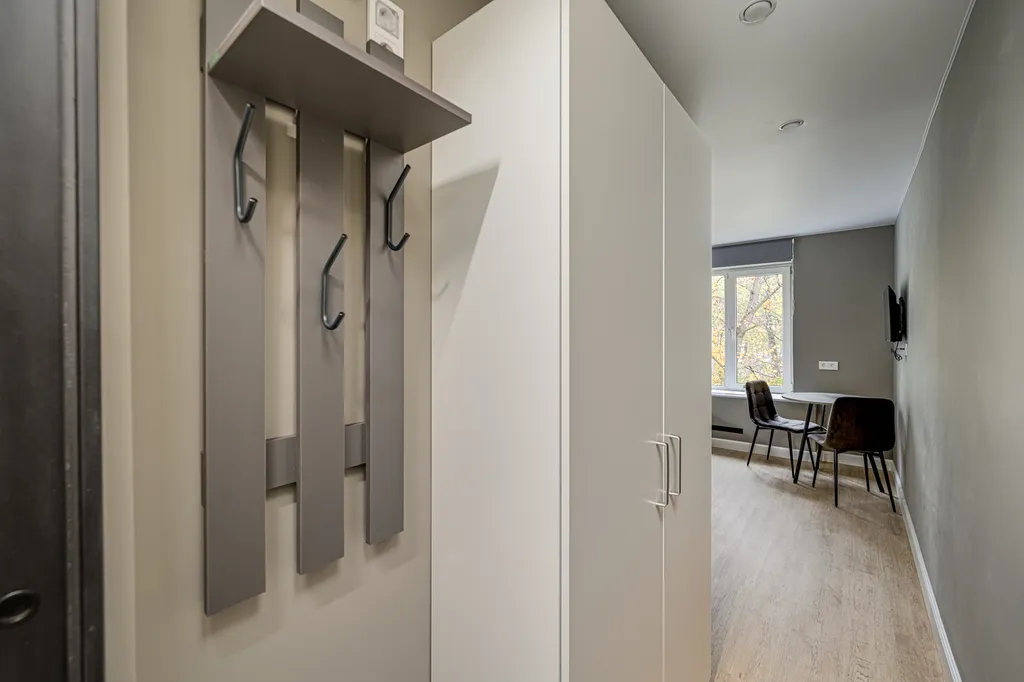 Студия однокомнатная у метро Севастопольская, 20 м², Москва — кухня, фото 3