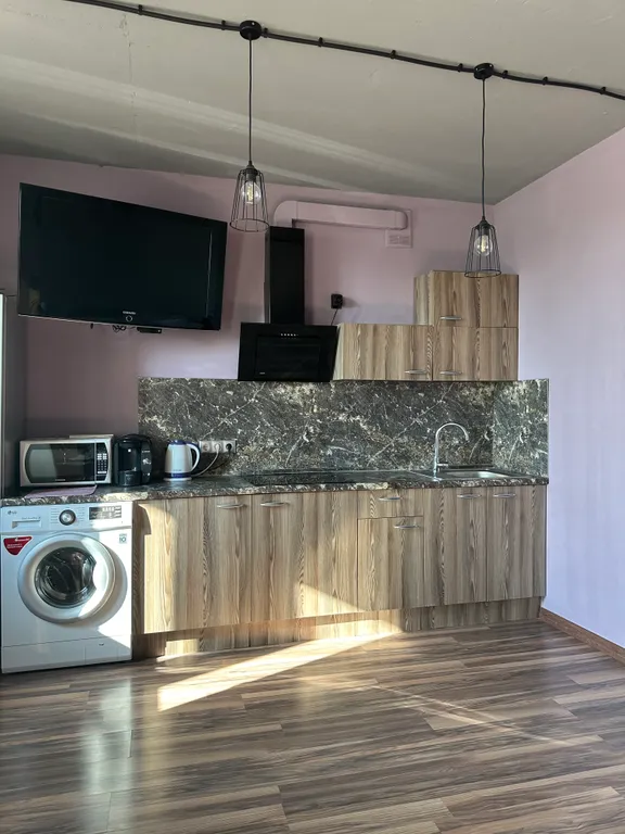 Квартира однокомнатная в переулке Дунаевского, 42 м², Ростов-на-Дону — кухня, фото 6