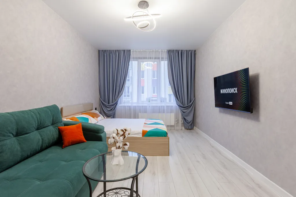 Квартира однокомнатная в Октябрьском, 46 м², Самара — фото 2