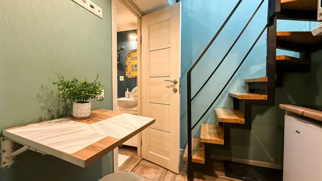 Студия однокомнатная у Автозаводской, в Даниловском, 12 м², Москва — фото 12