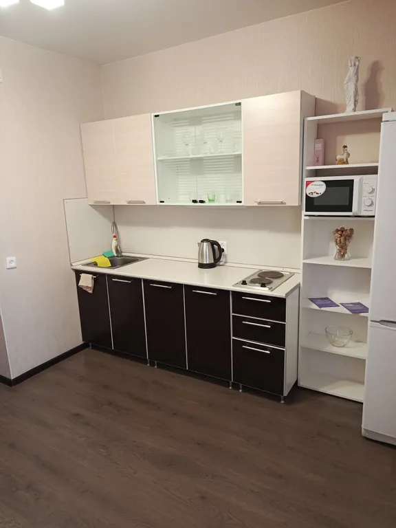 Квартира однокомнатная в Октябрьском, 50 м², Самара — кухня