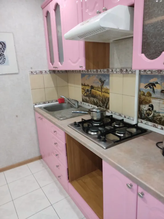 Квартира двухкомнатная на улице Чехова, 45 м², Таганрог — кухня, фото 4