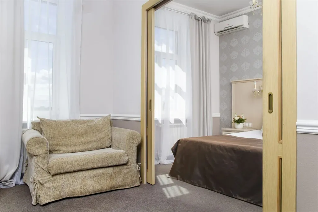 Двухместный номер с 1 кроватью Фонтанка Сьют