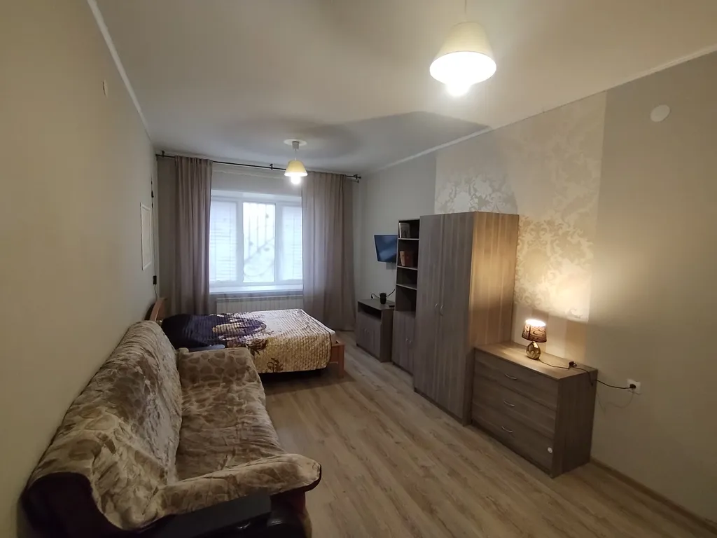 Квартира однокомнатная на проспекте Победы, 45 м², Кстово — спальня, фото 2