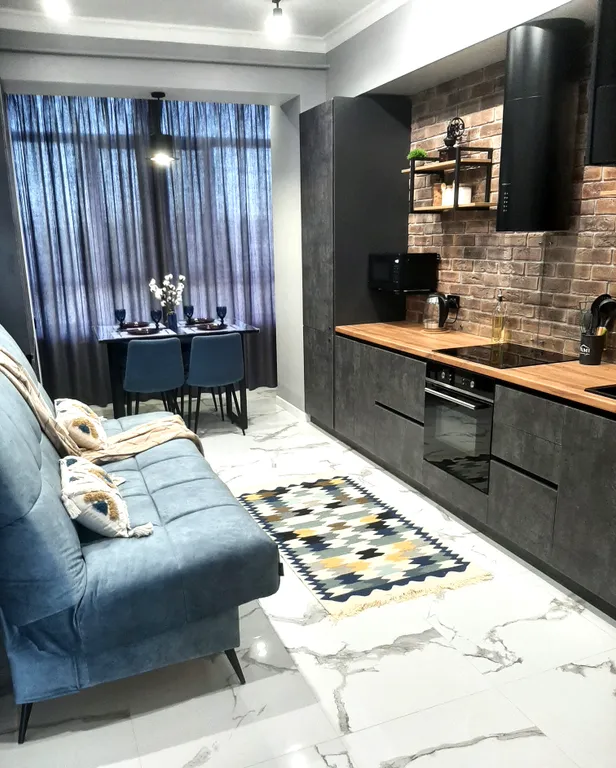 Апартаменты однокомнатные на улице Луначарского, 50 м², Ессентуки — фото 6