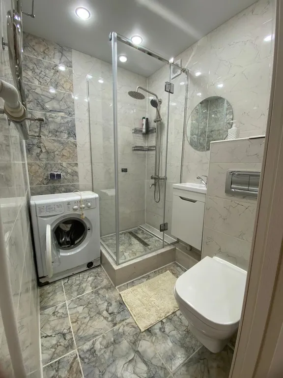 Квартира однокомнатная на улице Чапаева, 30 м², Рязань — ванная комната