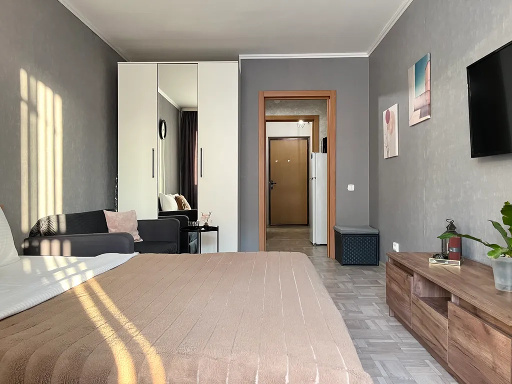 Студия однокомнатная в Свердловском, 27 м², Красноярск — фото 22