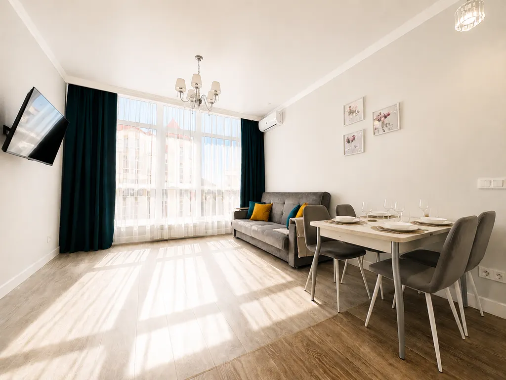 Квартира однокомнатная на улице Верхней, 55 м², Геленджик — фото 12