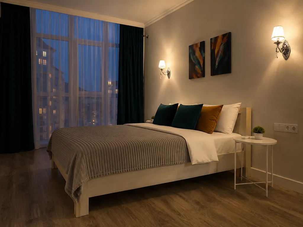 Квартира однокомнатная на улице Верхней, 55 м², Геленджик — фото 9