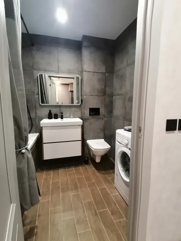 Квартира однокомнатная на улице Красноармейской, 40 м², Верхняя Пышма — ванная комната