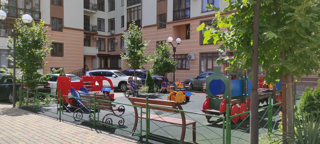 Квартира однокомнатная на улице Гоголи, 42 м², Геленджик — фото 16