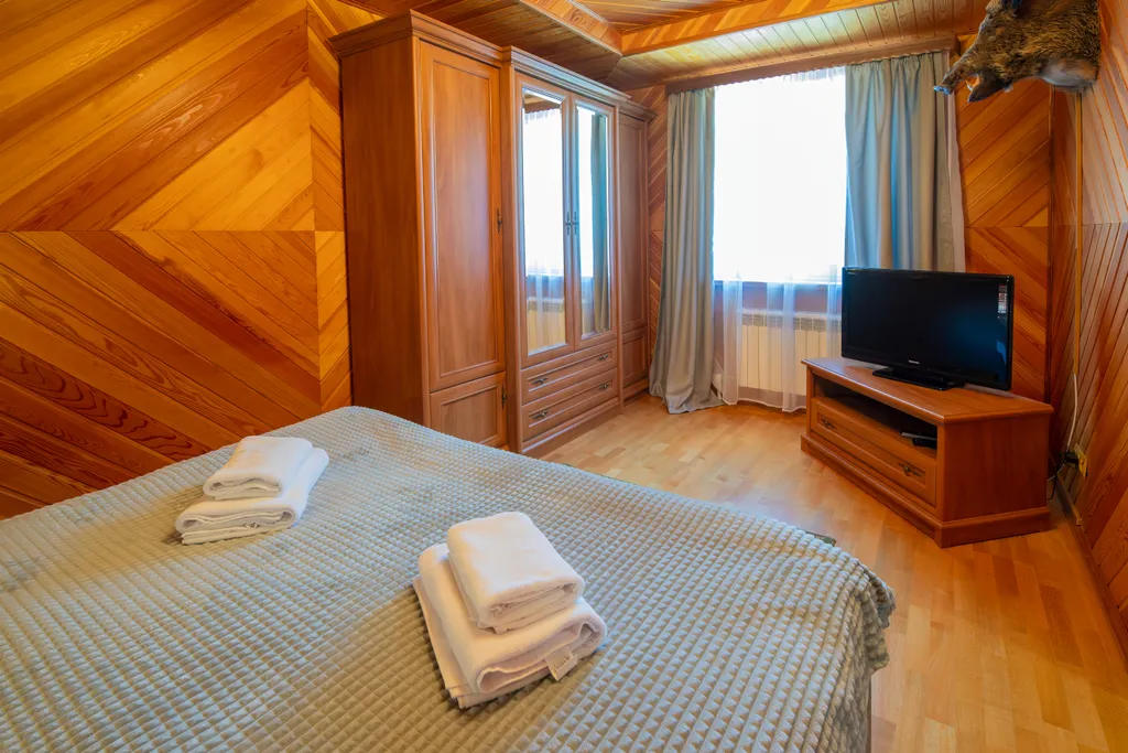 Двухместный номер с 1 кроватью Полулюкс двухкомнатный