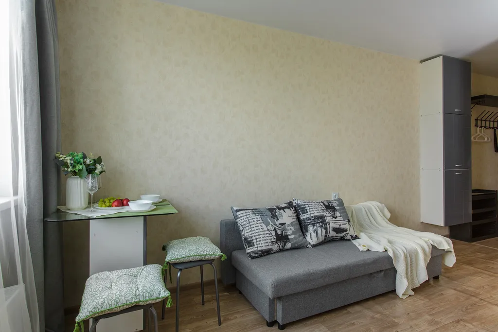 Студия однокомнатная в Советском, 22 м², Нижний Новгород — спальня