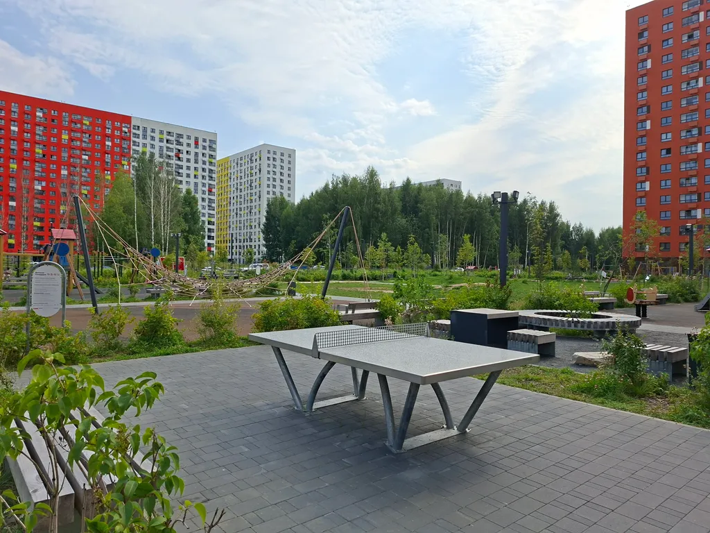 Студия однокомнатная на улице Академика Колмогорова, 27 м², Ярославль — двор, фото 2