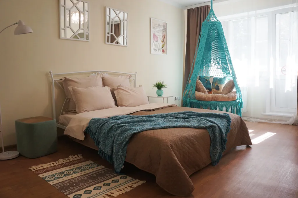 Квартира однокомнатная в Автозаводском, 32 м², Тольятти — спальня, фото 4