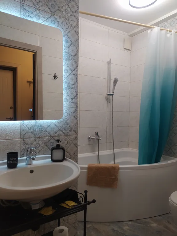 Квартира однокомнатная в Автозаводском, 32 м², Тольятти — ванная комната