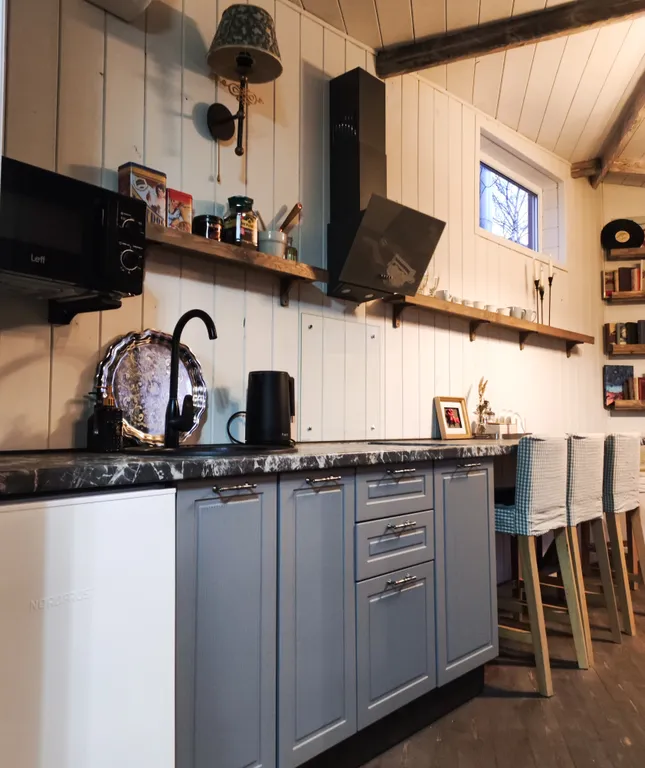 Дом 4-местный на улице Коммунальной, 40 м², Кисловодск — кухня, фото 3