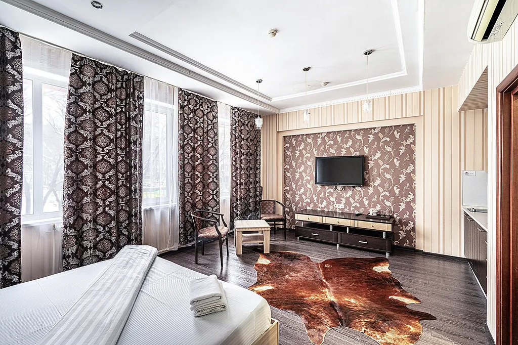 Двухместный номер с 1 кроватью люкс