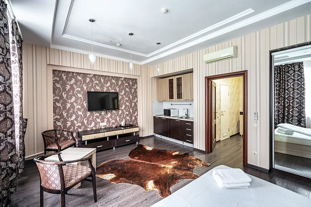 Двухместный номер с 1 кроватью люкс