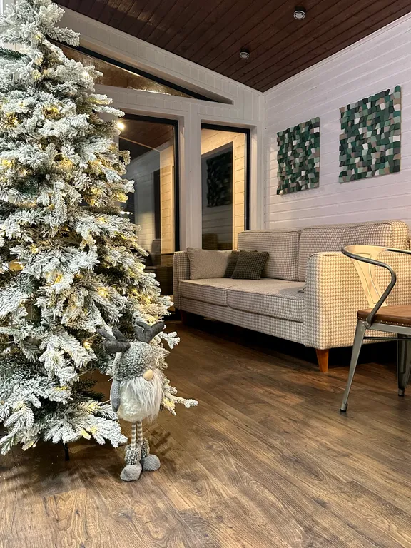 Happy Dacha стильный барнхаус с баней возле Иннополиса