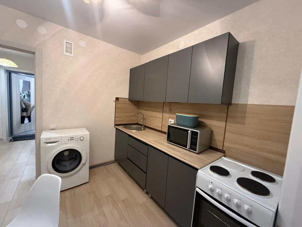 Квартира однокомнатная в Советском, 30 м², Нижний Новгород — кухня, фото 2