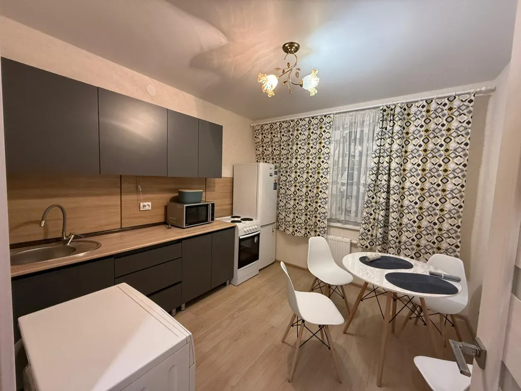 Квартира однокомнатная в Советском, 30 м², Нижний Новгород — кухня, фото 4